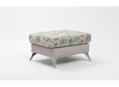 XXL Club Footstool Lounge Stool Ottoman Pouffe Leather Textile Ottoman