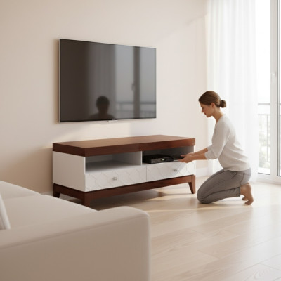 RTV classic high gloss cabinet sideboard TV board designer wall