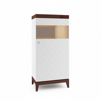 Modern design display cabinet glass cupboard vitrine decorative cabinet showcase shelf