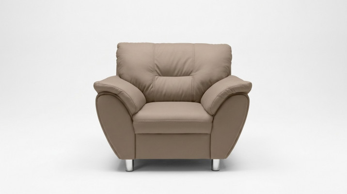 Design Relax Club Armchair Lounge Sofa Chair TV Upholstered Couch Fabric 1-Seater