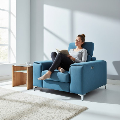Electric chair home theater relax club TV 1-seater relax footrest sofa