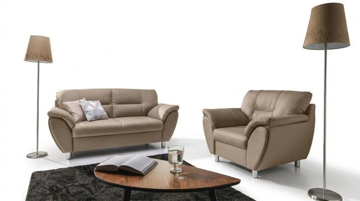 The noble classic 2-seater Art Nouveau sofa fits into any interior.