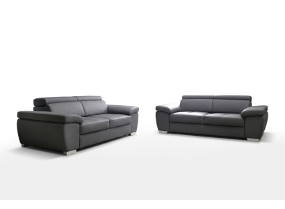 Design Upholstery Seat Couch 2-Seater Sofa Set Sofas Couches Fabric Textile New