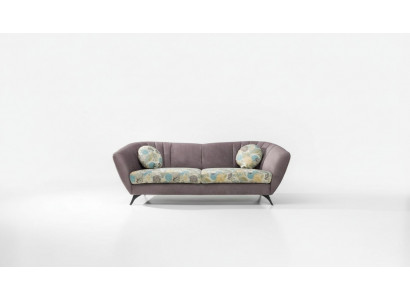 Design 3-Seater Relax Club Sofas Lounge Sofa Textile Upholstered Couch Fabric Couches