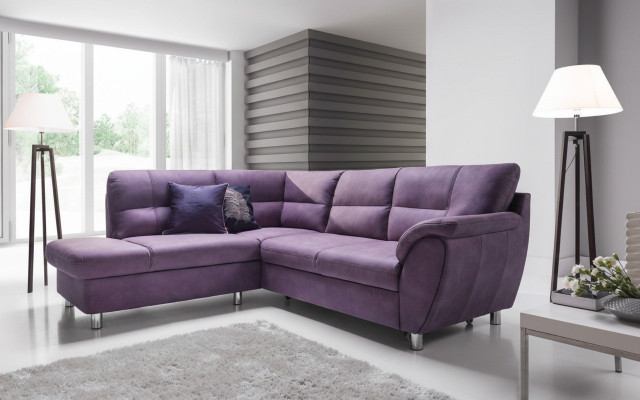 The corner sofa is a respectable modern design for your living room.