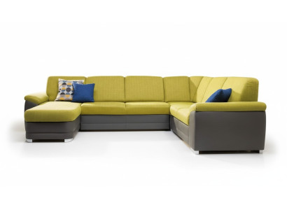 Corner sofa living area sofa couch upholstery corner set U shape fabric sofas new