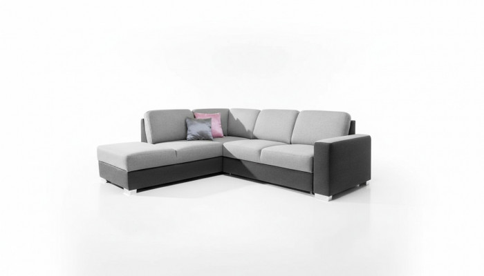 Multifunctional Designer Sofa Bed Corner Shape D for Living Room