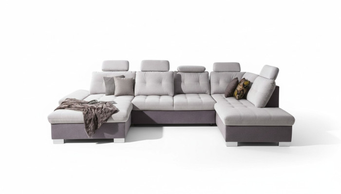 Multifunctional Couch Corner Sofa Couch Upholstery Adjustable Back Living Landscape