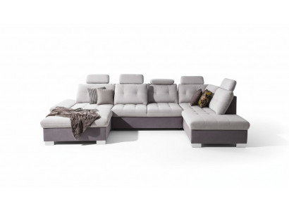 Multifunctional Couch Corner Sofa Couch Upholstery Adjustable Back Living Landscape