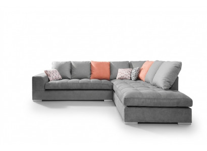 Green sofa bed for three people, stylish 3-seater sofa, sofas from Europe