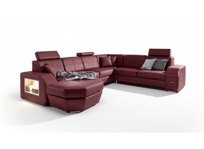 Noble design upholstered corner sofa suite living landscape sofas couches seat