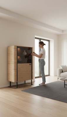 Display cabinet file cabinet cupboard display cases office living room decor tall cabinet