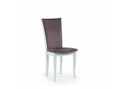 Luxury design upholstered chair chairs seat back office wood dining room