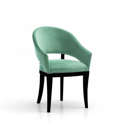 Luxury Design Upholstered Chair Chairs Seat Back Office Wood Office Dining Room