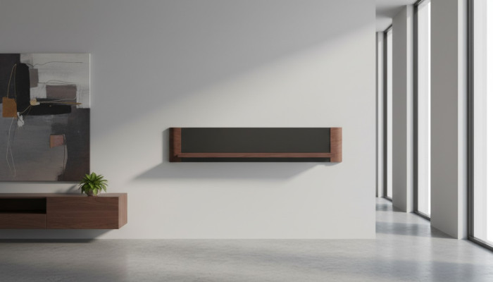 Storage hotel style living room wall shelf book shelves cupboard shelves