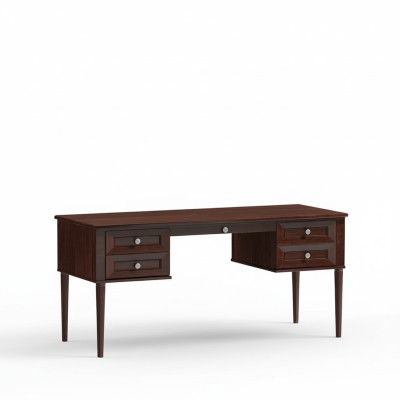 Noble wood office desk classical table tables office antique style Monaco