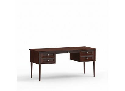 Noble wood office desk classical table tables office antique style Monaco