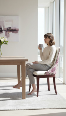 Designer chair, armchair, royal classic chairs, backrest, upholstery, seat, wood.