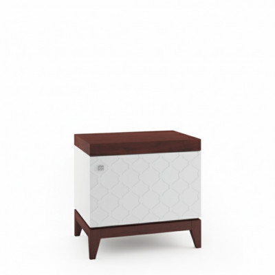 Design wood high gloss bedside table console side table nightstands new