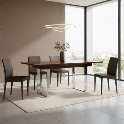 Design classic dining table table wooden table decor tables high gloss living room