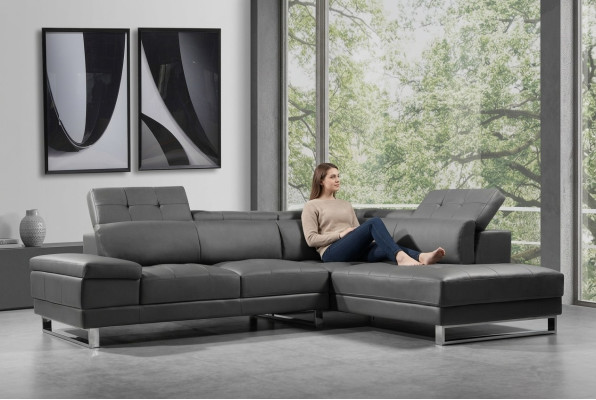 Design leather sofa couch upholstery corner seating set living landscape