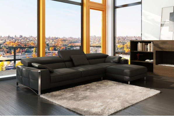 Multifunctional corner sofa set leather sofa seating living room corner sofa