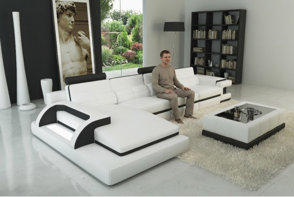 Leather sofa corner sofa upholstery corner suite sofas couches sofa living landscape