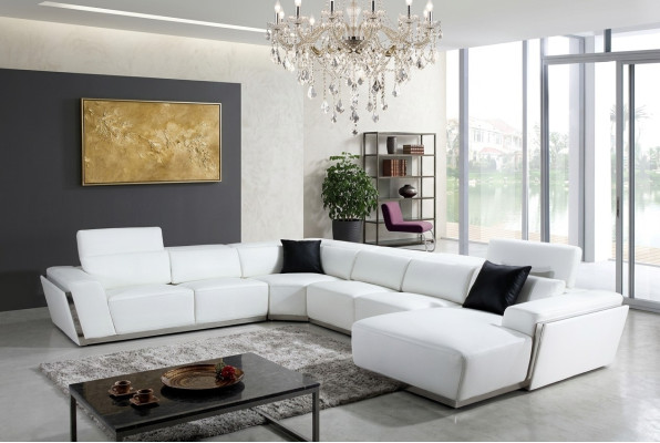 Multifunctional Relax Corner Sofa Leather Sofa Couch Upholstery Corner Seating Set
