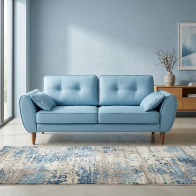 Designer upholstery couch office 2-seater doctor's practice waiting room furniture sofa sofas