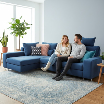 Sofa bed corner sofa sofa upholstery living room textile seat set functions