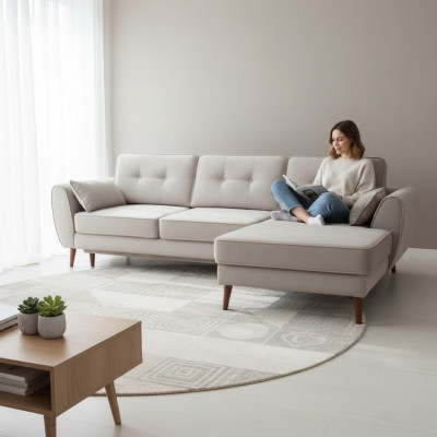 Design sleeper sofa couch sofa upholstery living room corner sofa textile fabric