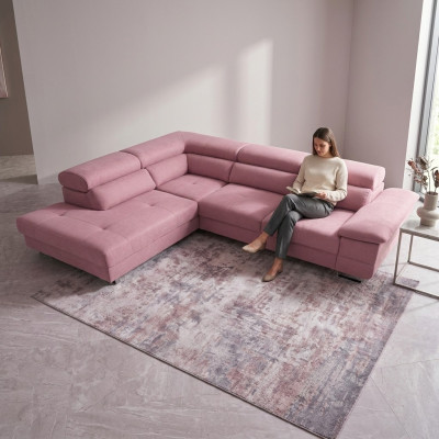 Design sofa bed with sleeping function, bed box, sofa upholstery, corner sofas, couch