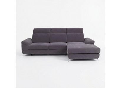 Sleeper sofa upholstered multifunctional living room corner sofa textile seating suite