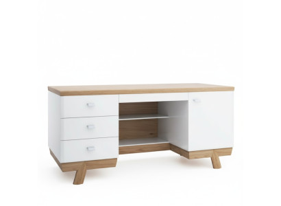 Modern desk table desks office office executive tables wood aspen