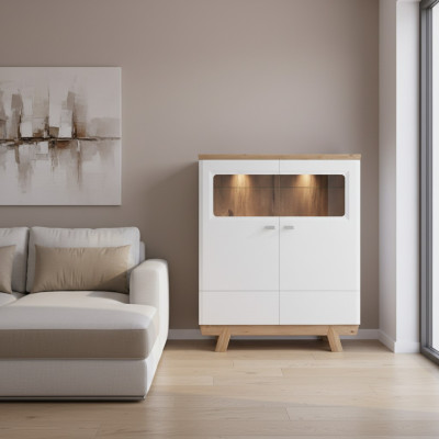 Display cabinet file cabinet cabinet showcase office living room tall cabinet shelf new ASKB