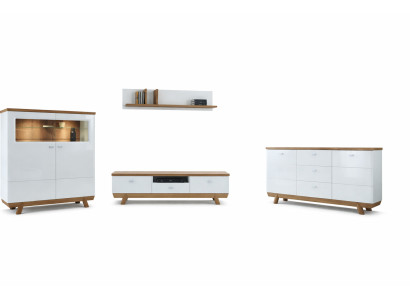 Living Room Furniture Set Wall Unit Sideboard Display Cabinet Shelf Design Hotel Furniture New