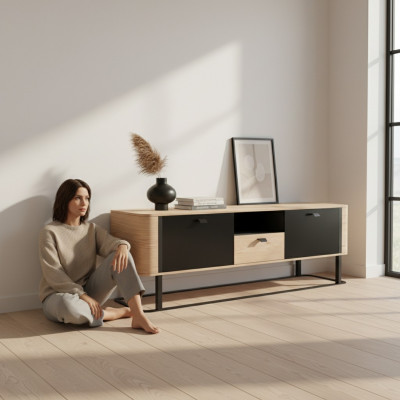 RTV sideboard TV cabinet cupboard TV table modern wood cupboard