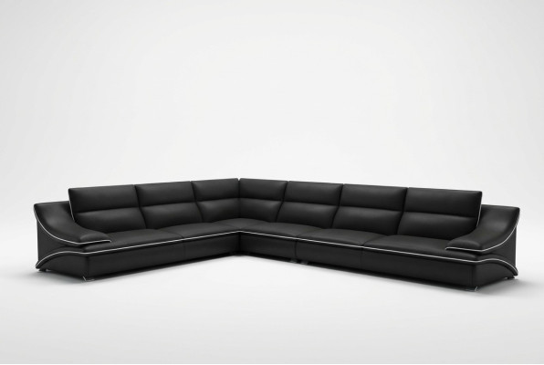 Leather sofa living landscape corner sofa XXL upholstered corner seating couch set