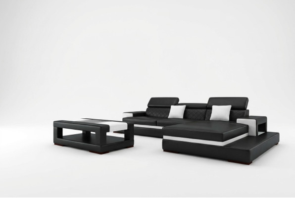 XXL Leather Sofa Corner Sofa Design Big Sofa Couch Upholstered Corner Seating Suite