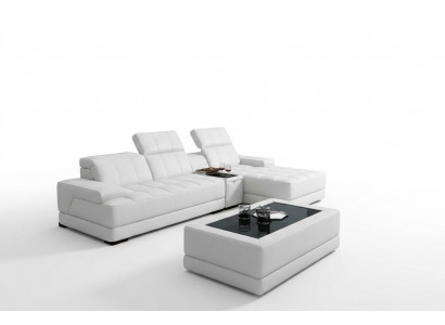 Leather sofa corner sofa sofa couch upholstery sectional corner set L shaped XXL big sofas