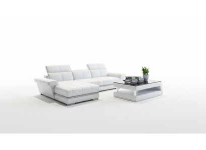 Leather sofa couch upholstery living landscape designer leather sofa L shape