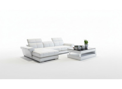 Leather sofa couch upholstery living landscape designer leather sofa L shape