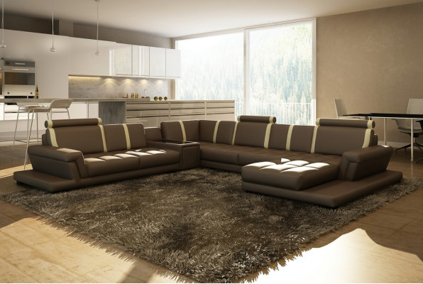 Leather sofa couch upholstery living landscape designer leather sofa