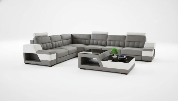 Designer corner sofa sofa living landscape upholstered corner sofa couch set