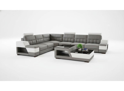 Designer corner sofa sofa living landscape upholstered corner sofa couch set