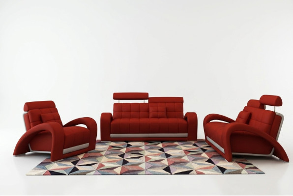 Leather sofa couch sofa set living room ensembles couch set seating sofas