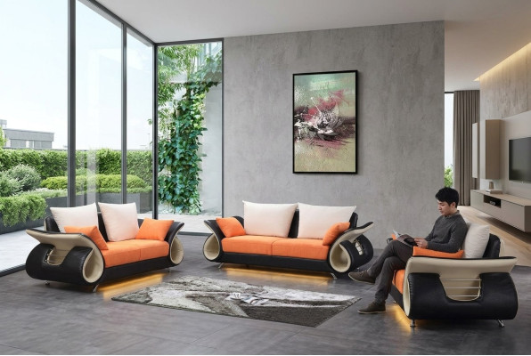 Modern living room couch upholstery seat complete set sofa couches