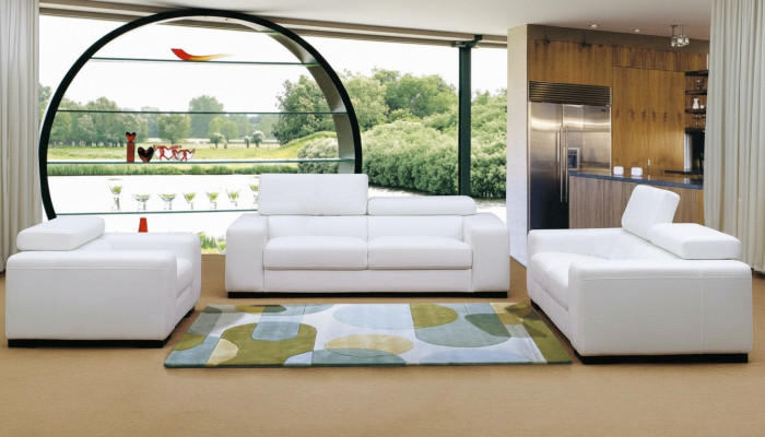 Modern multifunctional couch sofa upholstery suite 3+2+1 seat leather set