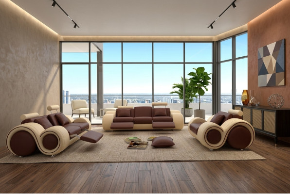 Design living room upholstery set sofa suite leather couch seating sets