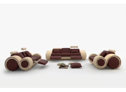 Design living room upholstery set sofa suite leather couch seating sets